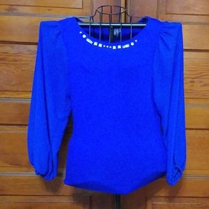 Mixed material dress shirt